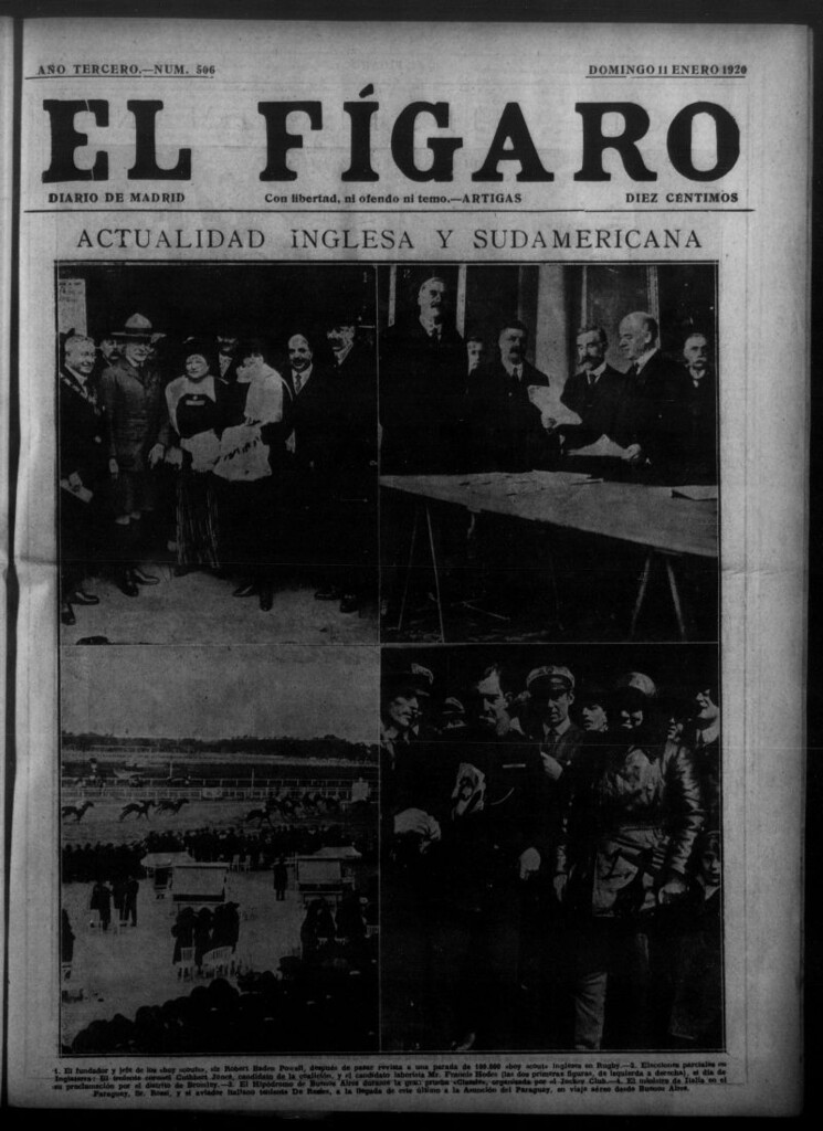 Miniatura de El Fígaro: diario de Madrid del 11 de enero de 1920, nº 506
