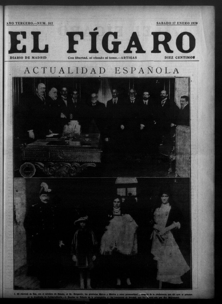 Miniatura de El Fígaro: diario de Madrid del 17 de enero de 1920, nº 512