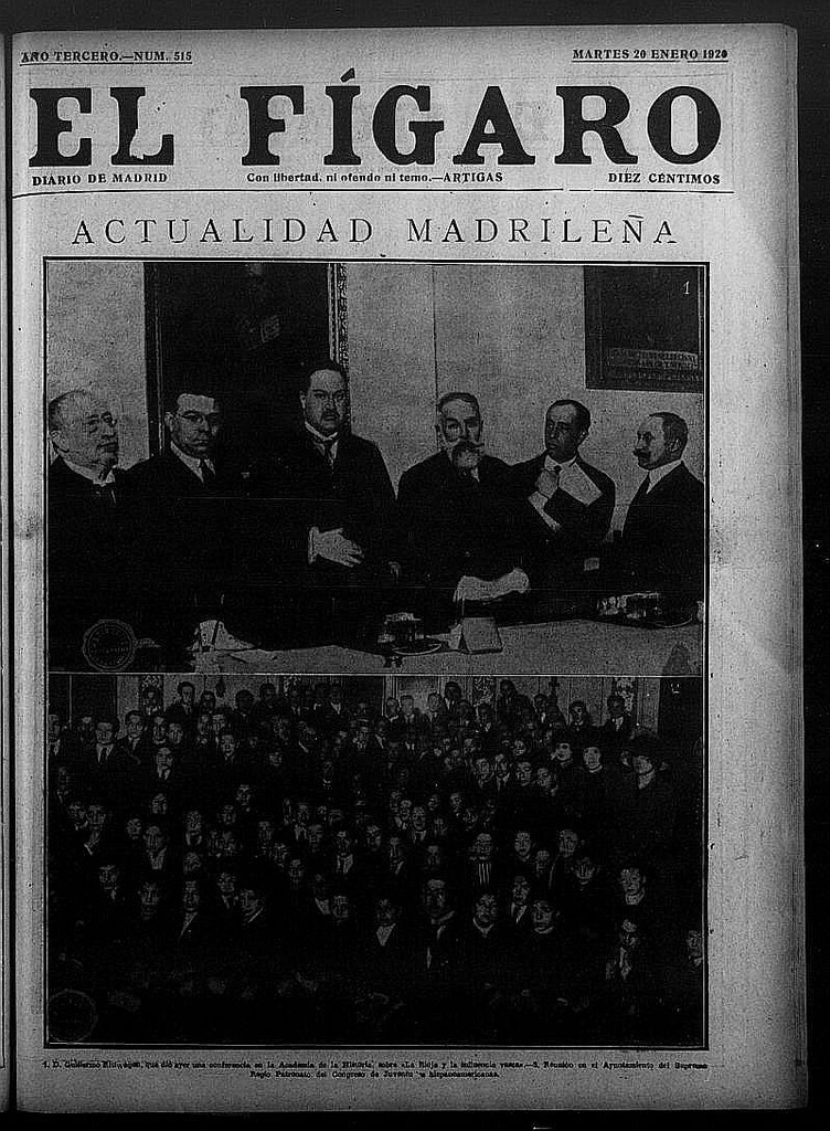 Miniatura de El Fígaro: diario de Madrid del 20 de enero de 1920, nº 515