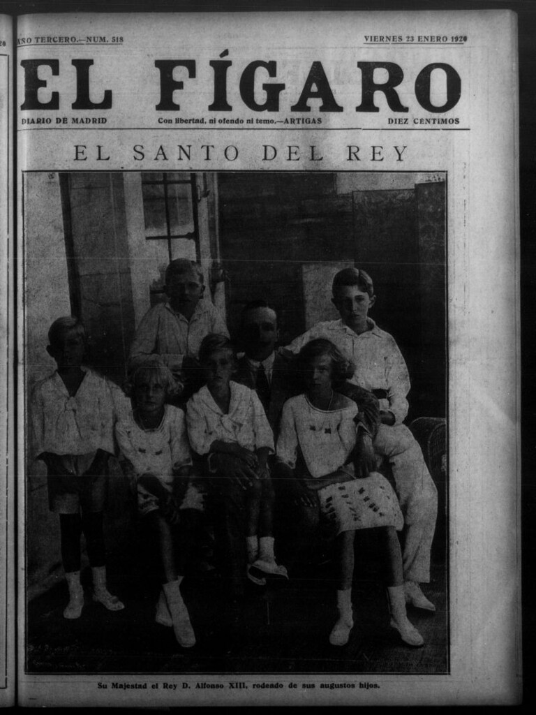 Miniatura de El Fígaro: diario de Madrid del 23 de enero de 1920, nº 518