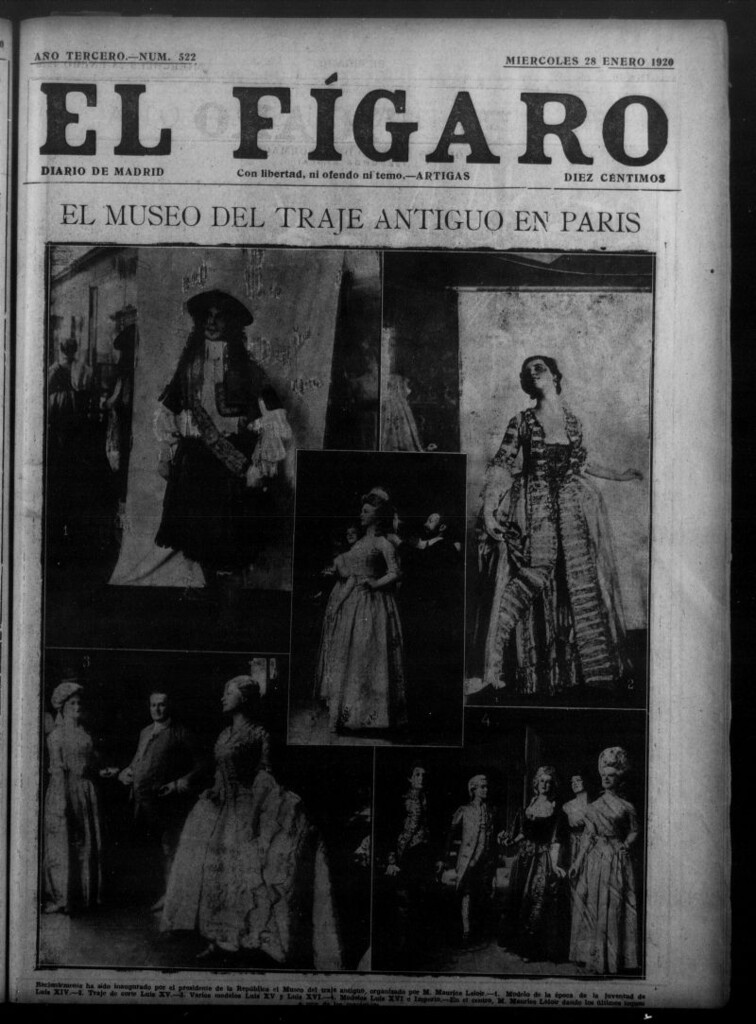 Miniatura de El Fígaro: diario de Madrid del 28 de enero de 1920, nº 522