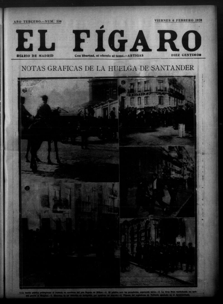 Miniatura de El Fígaro: diario de Madrid del 6 de febrero de 1920, nº 530