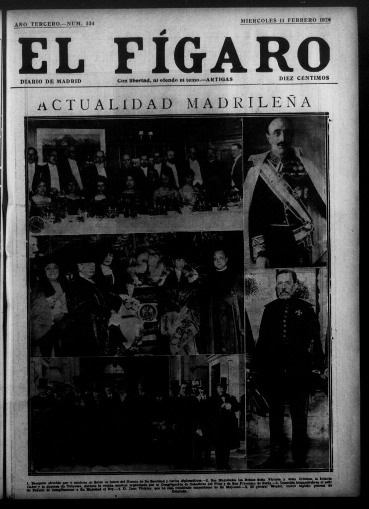 Miniatura de El Fígaro: diario de Madrid del 11 de febrero de 1920, nº 534