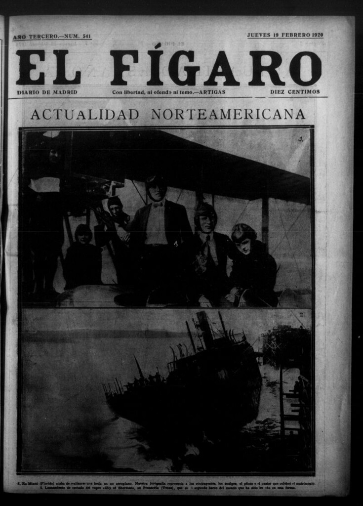 Miniatura de El Fígaro: diario de Madrid del 19 de febrero de 1920, nº 541