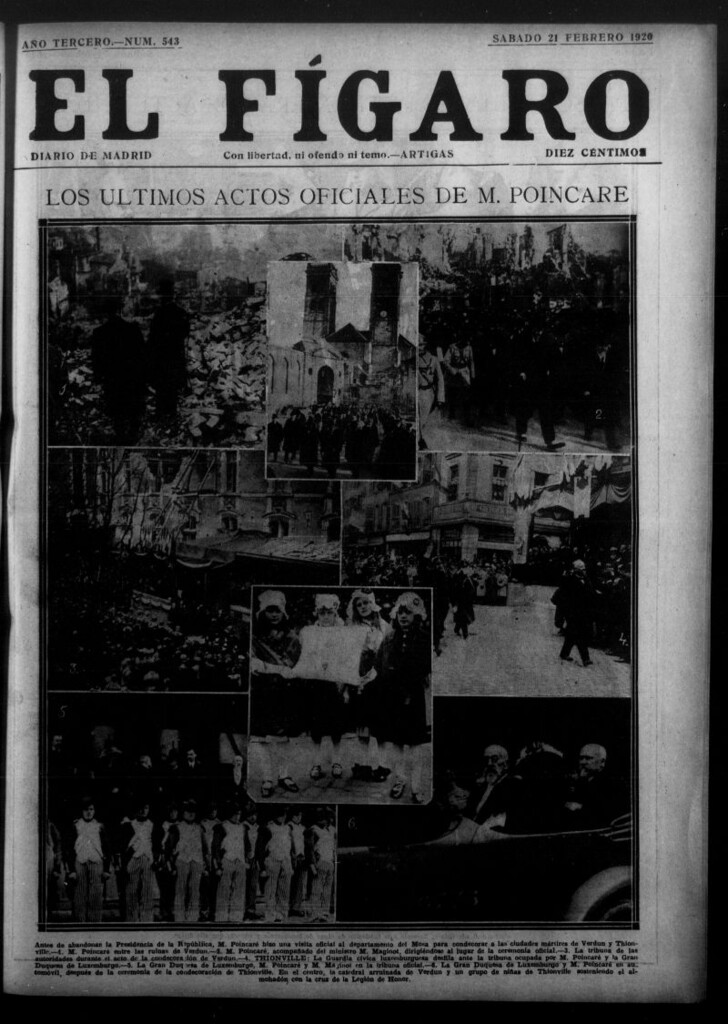 Miniatura de El Fígaro: diario de Madrid del 21 de febrero de 1920, nº 543