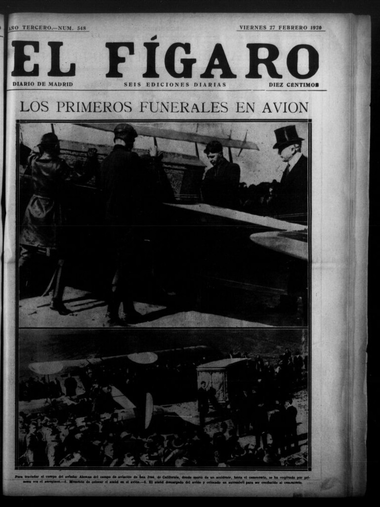 Miniatura de El Fígaro: diario de Madrid del 27 de febrero de 1920, nº 548