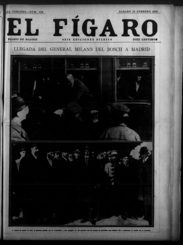 Miniatura de El Fígaro: diario de Madrid del 28 de febrero de 1920, nº 549