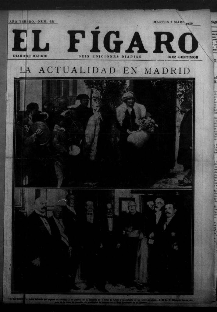 Miniatura de El Fígaro: diario de Madrid del 2 de marzo de 1920, nº 551