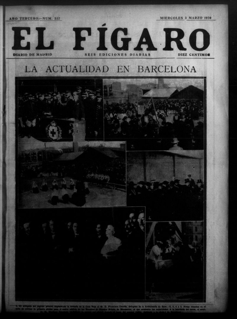 Miniatura de El Fígaro: diario de Madrid del 3 de marzo de 1920, nº 552