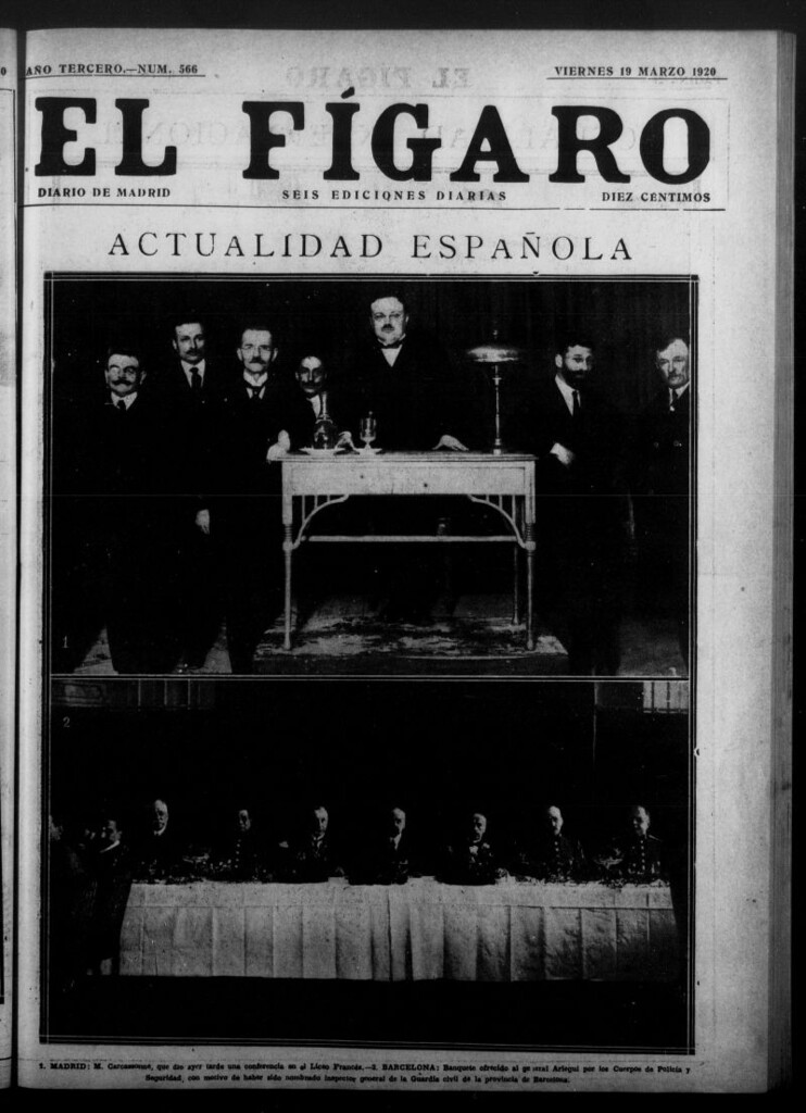 Miniatura de El Fígaro: diario de Madrid del 19 de marzo de 1920, nº 566