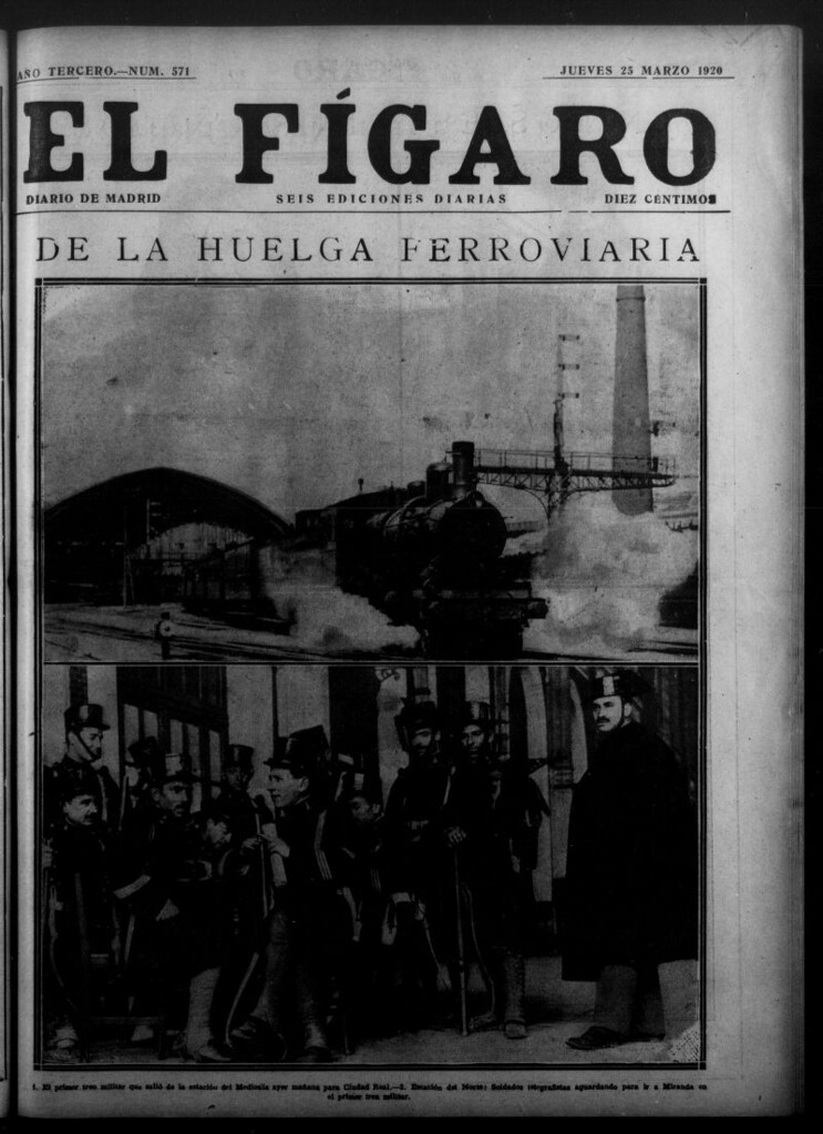 Miniatura de El Fígaro: diario de Madrid del 25 de marzo de 1920, nº 571