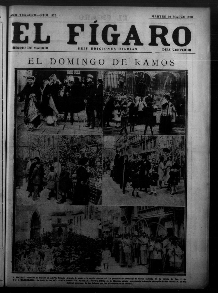 Miniatura de El Fígaro: diario de Madrid del 30 de marzo de 1920, nº 575