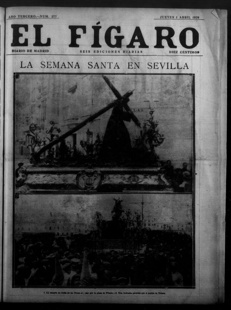 Miniatura de El Fígaro: diario de Madrid del 1 de abril de 1920, nº 577