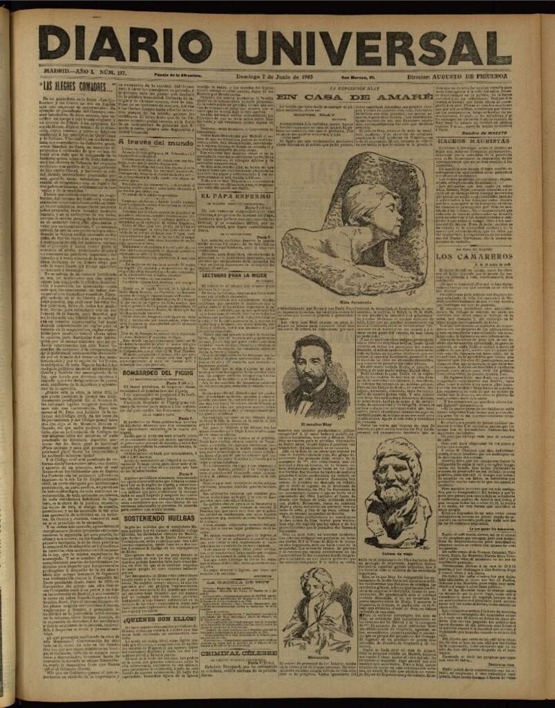 Miniatura de Diario Universal del 7 de junio de 1903, edición de tarde