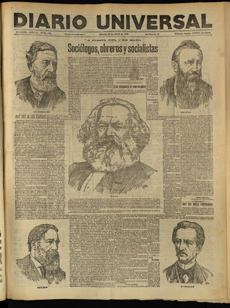 Miniatura de Diario Universal del 30 de abril de 1904, edición de tarde