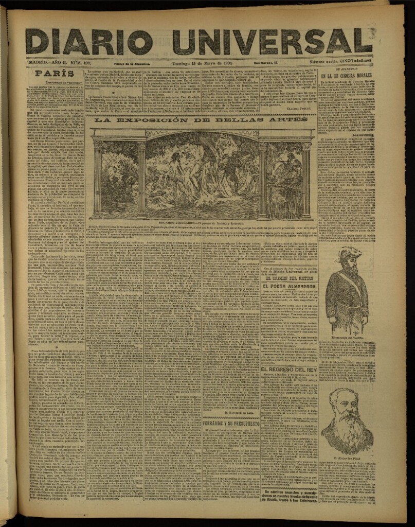 Miniatura de Diario Universal del 15 de mayo de 1904, edición de tarde