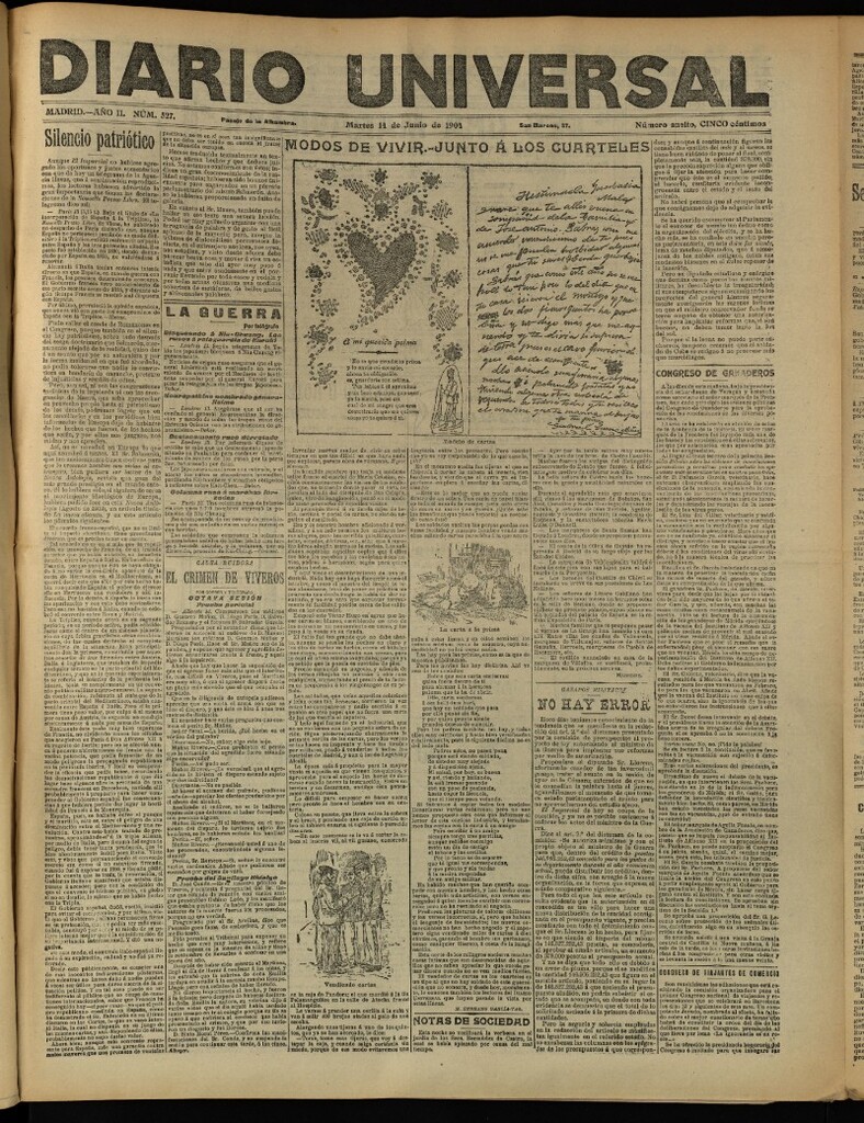 Miniatura de Diario Universal del 14 de junio de 1904, edición de tarde