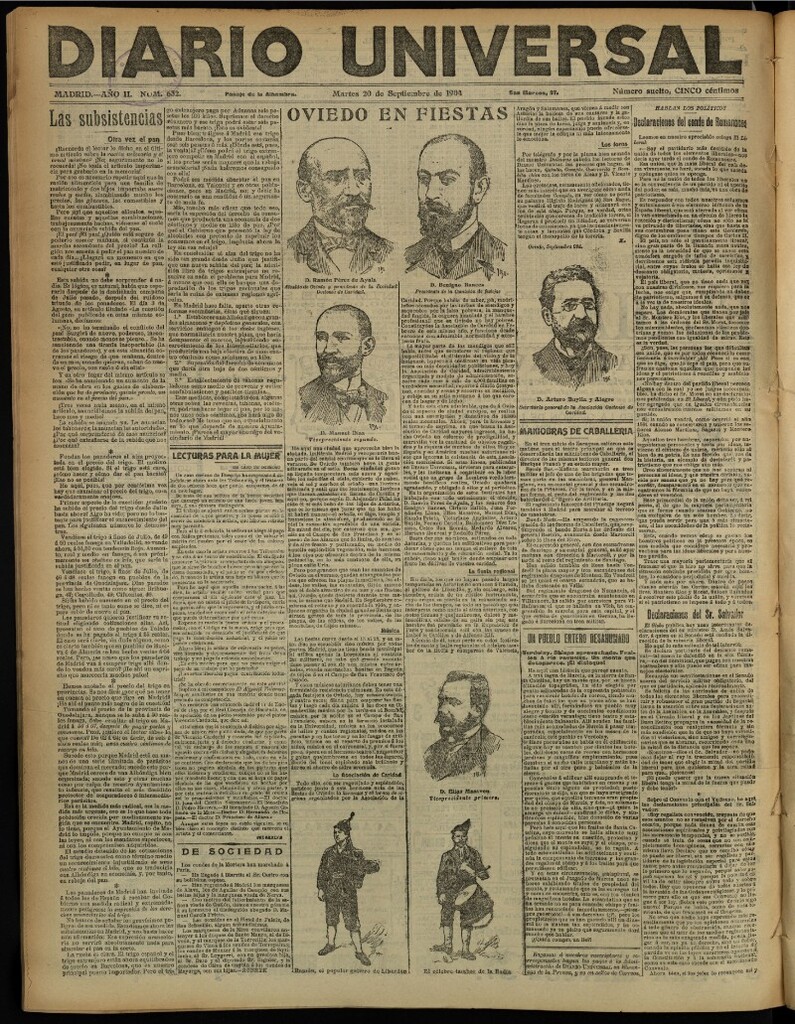 Miniatura de Diario Universal del 20 de septiembre de 1904, edición de noche