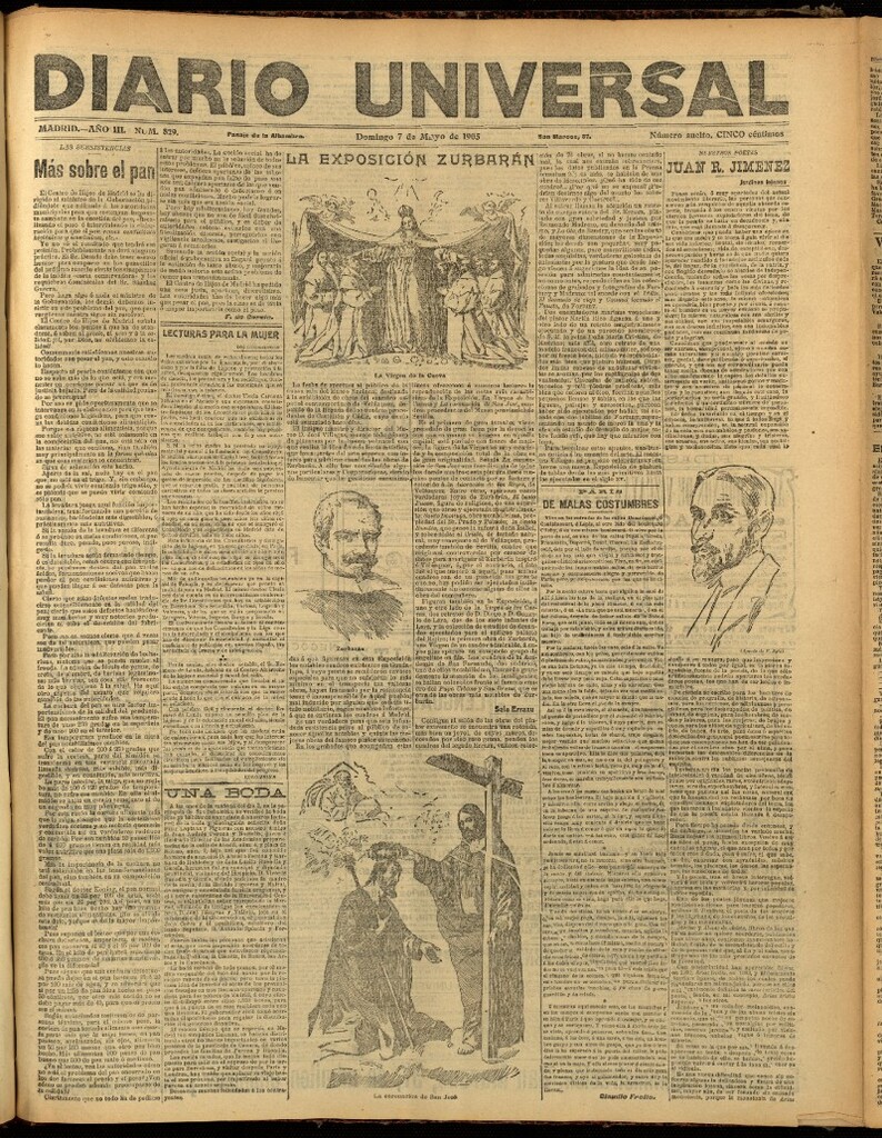 Miniatura de Diario Universal del 7 de mayo de 1905, edición de noche