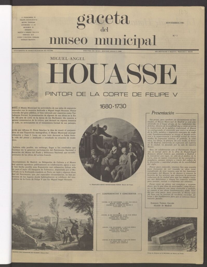 Miniatura de Gaceta del Museo Municipal