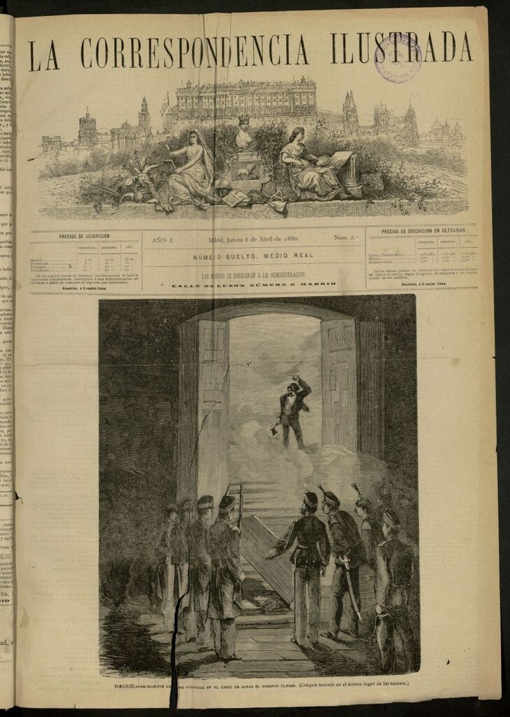 Miniatura de La Correspondencia Ilustrada del 8 de abril de 1880, nº 2