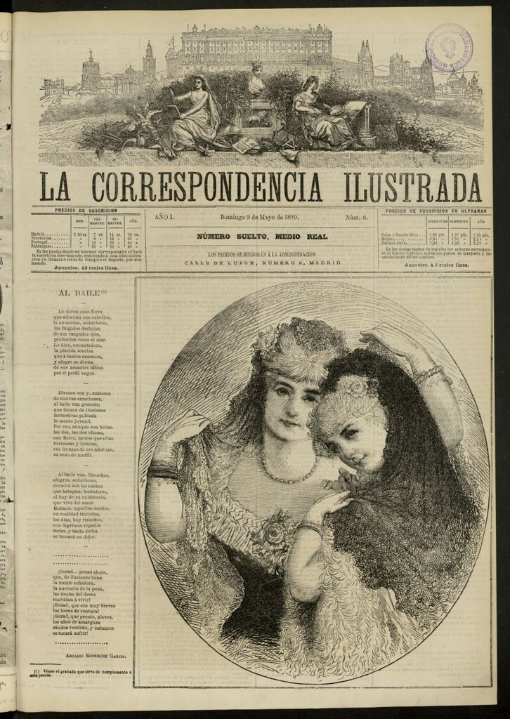 Miniatura de La Correspondencia Ilustrada del 9 de mayo de 1880, nº 6