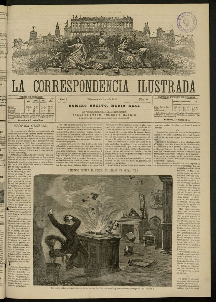 Miniatura de La Correspondencia Ilustrada del 4 de junio de 1880, nº 9