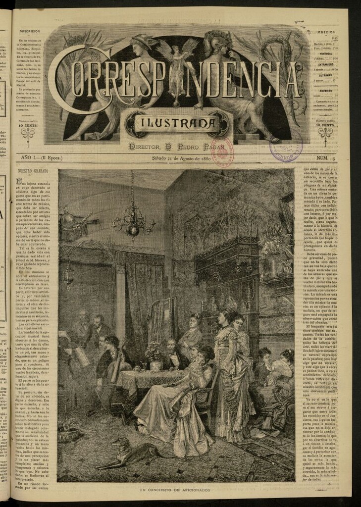 Miniatura de La Correspondencia Ilustrada del 21 de agosto de 1880, nº 3