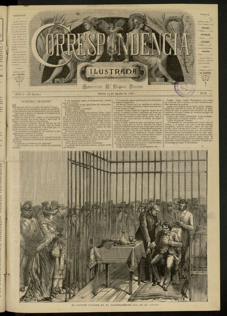 Miniatura de La Correspondencia Ilustrada del 24 de agosto de 1880, nº 5