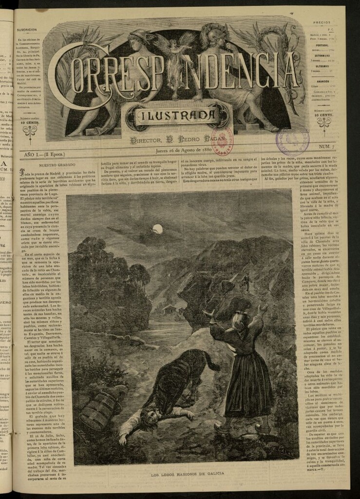 Miniatura de La Correspondencia Ilustrada del 26 de agosto de 1880, nº 7