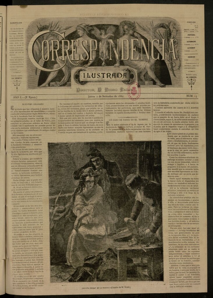 Miniatura de La Correspondencia Ilustrada del 2 de septiembre de 1880, nº 13