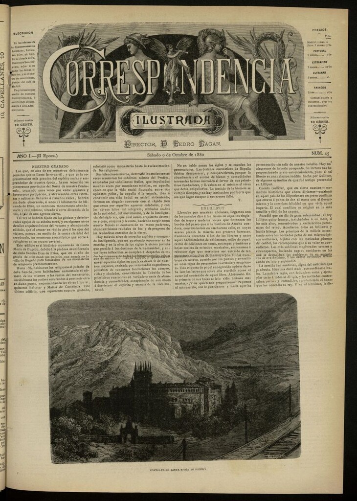 Miniatura de La Correspondencia Ilustrada del 9 de octubre de 1880, nº 45
