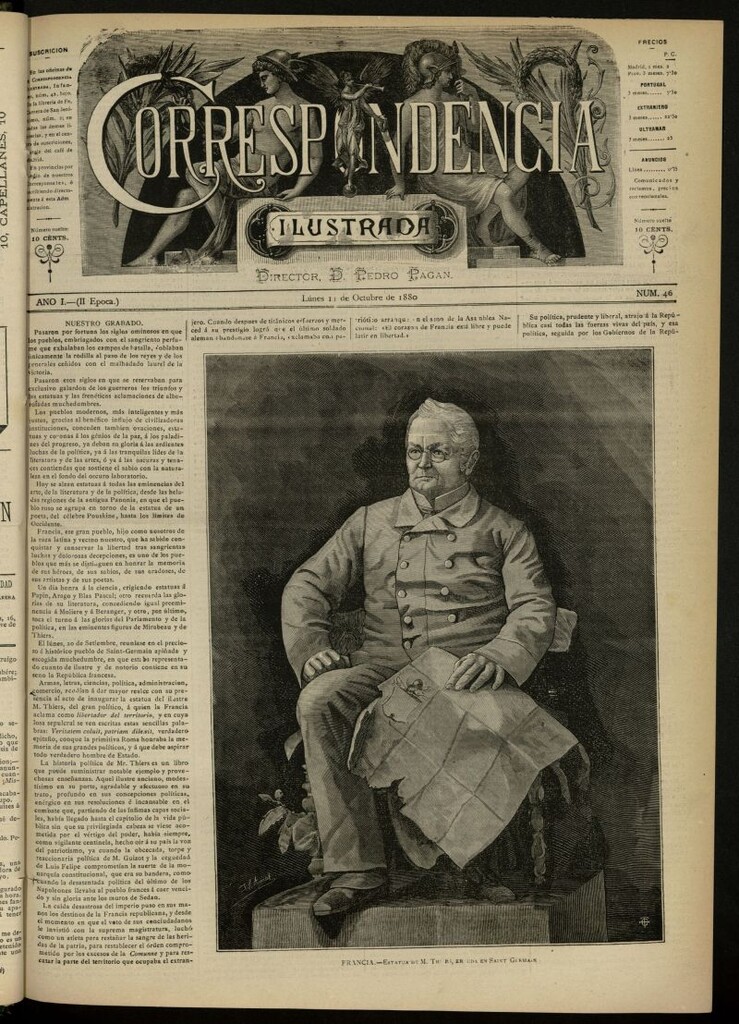 Miniatura de La Correspondencia Ilustrada del 11 de octubre de 1880, nº 46