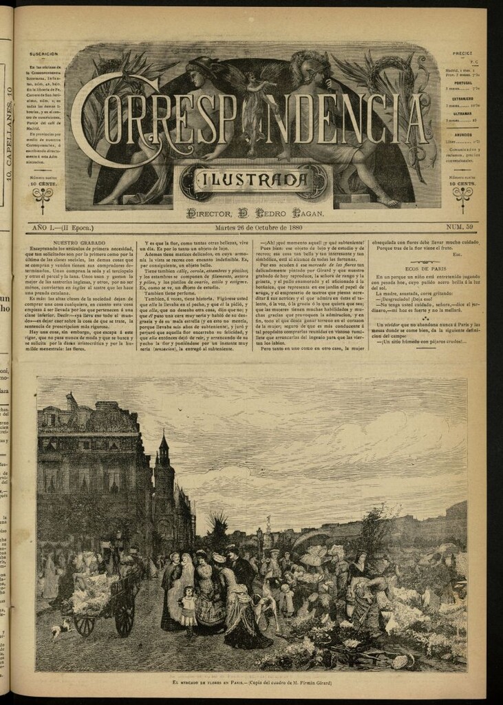 Miniatura de La Correspondencia Ilustrada del 26 de octubre de 1880, nº 59