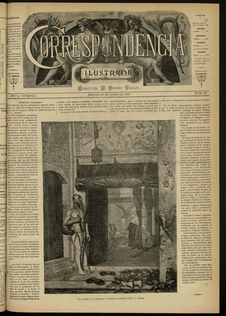 Miniatura de La Correspondencia Ilustrada del 27 de octubre de 1880, nº 60