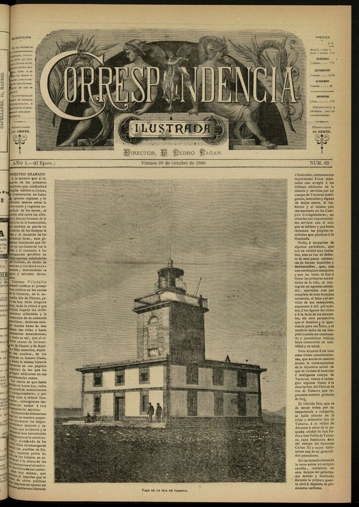 Miniatura de La Correspondencia Ilustrada del 29 de octubre de 1880, nº 62