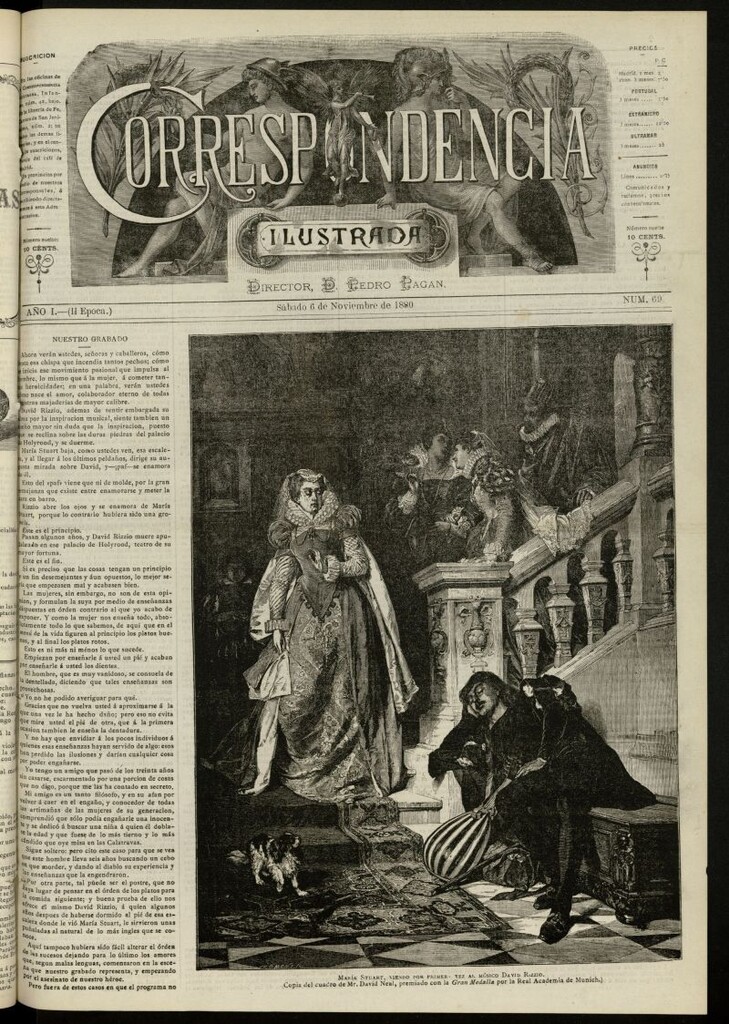 Miniatura de La Correspondencia Ilustrada del 6 de noviembre de 1880, nº 69