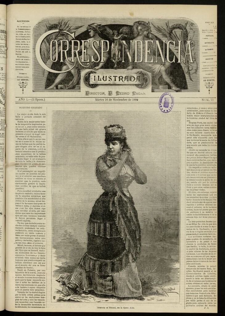 Miniatura de La Correspondencia Ilustrada del 16 de noviembre de 1880, nº 77