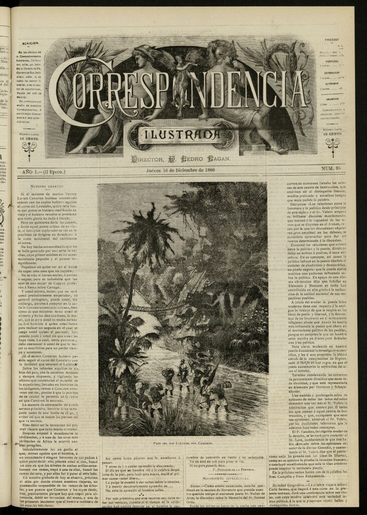 Miniatura de La Correspondencia Ilustrada del 16 de diciembre de 1880, nº 95