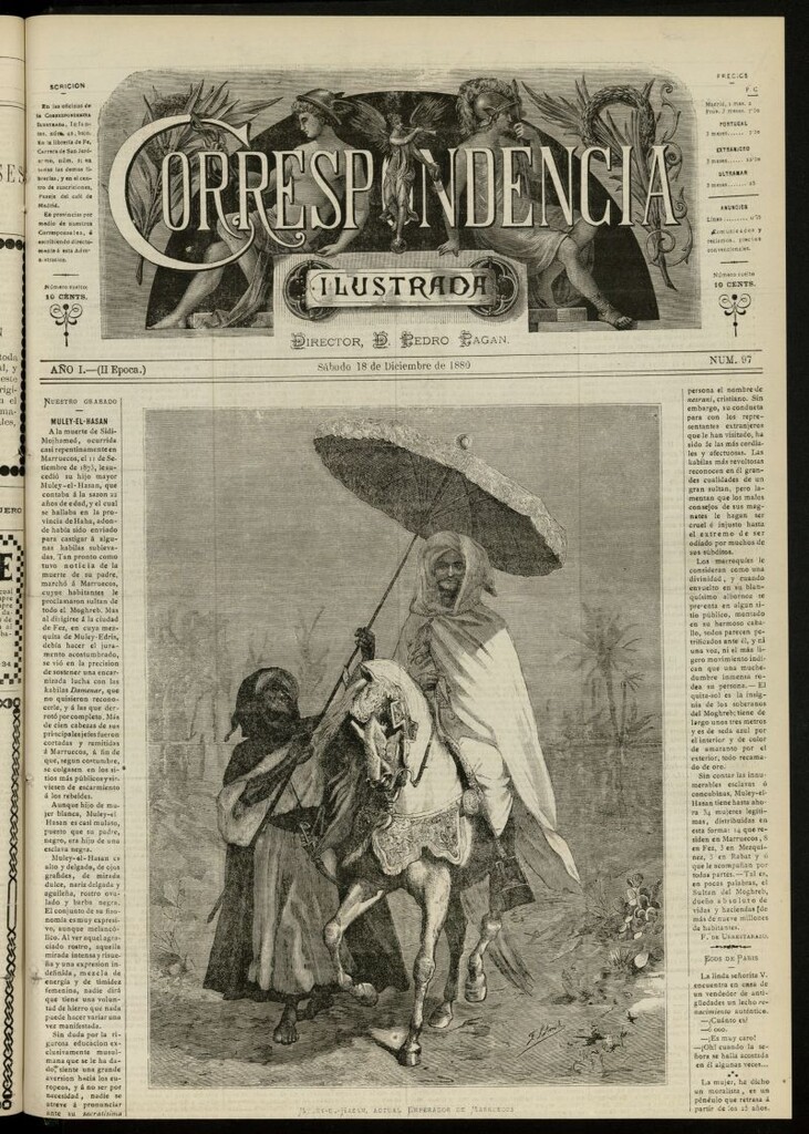 Miniatura de La Correspondencia Ilustrada del 18 de diciembre de 1880, nº 97