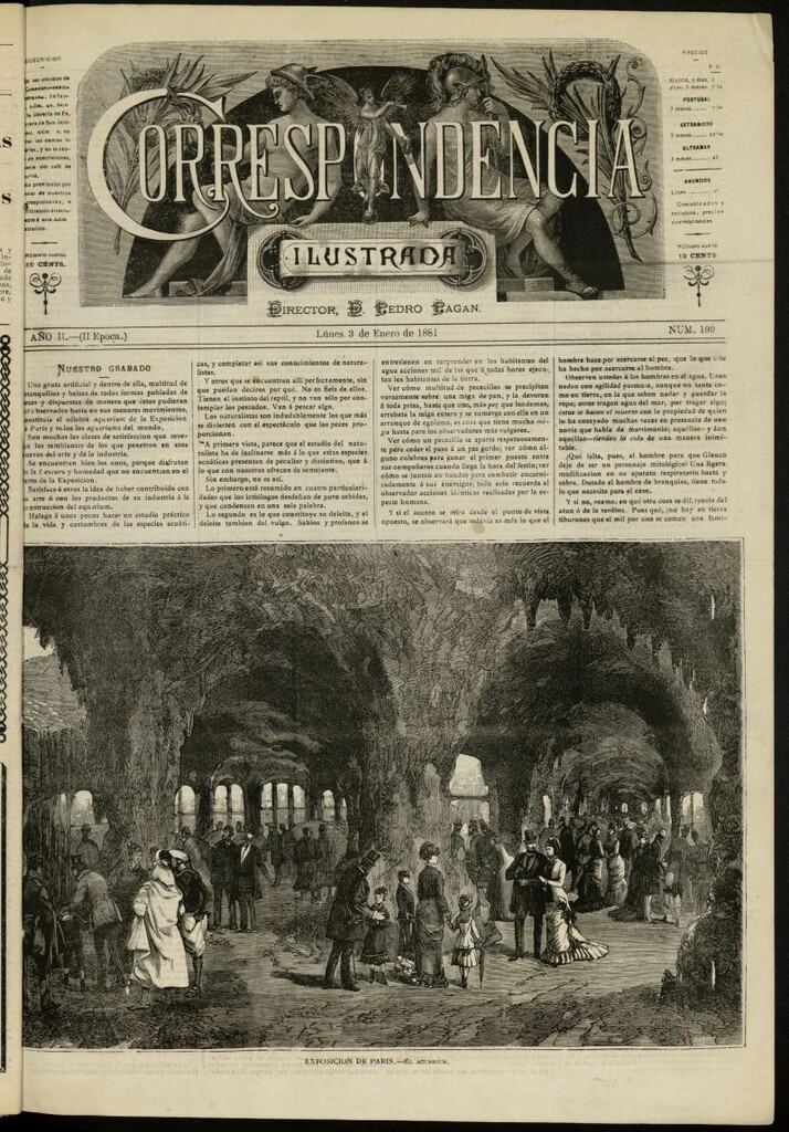 Miniatura de La Correspondencia Ilustrada del 3 de enero de 1881, nº 109