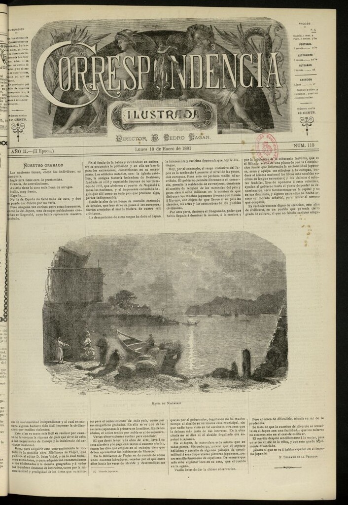 Miniatura de La Correspondencia Ilustrada del 10 de enero de 1881, nº 115
