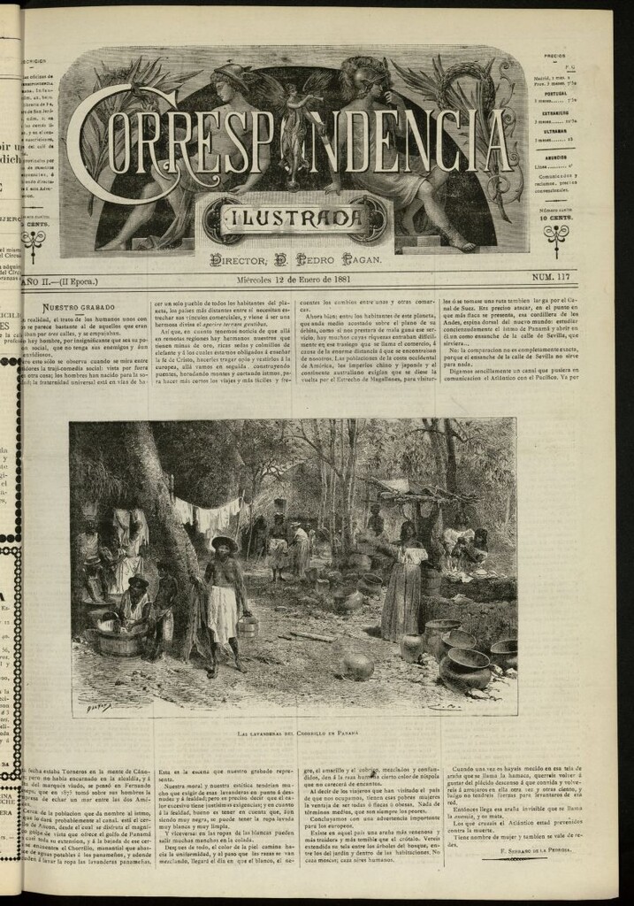 Miniatura de La Correspondencia Ilustrada del 12 de enero de 1881, nº 117