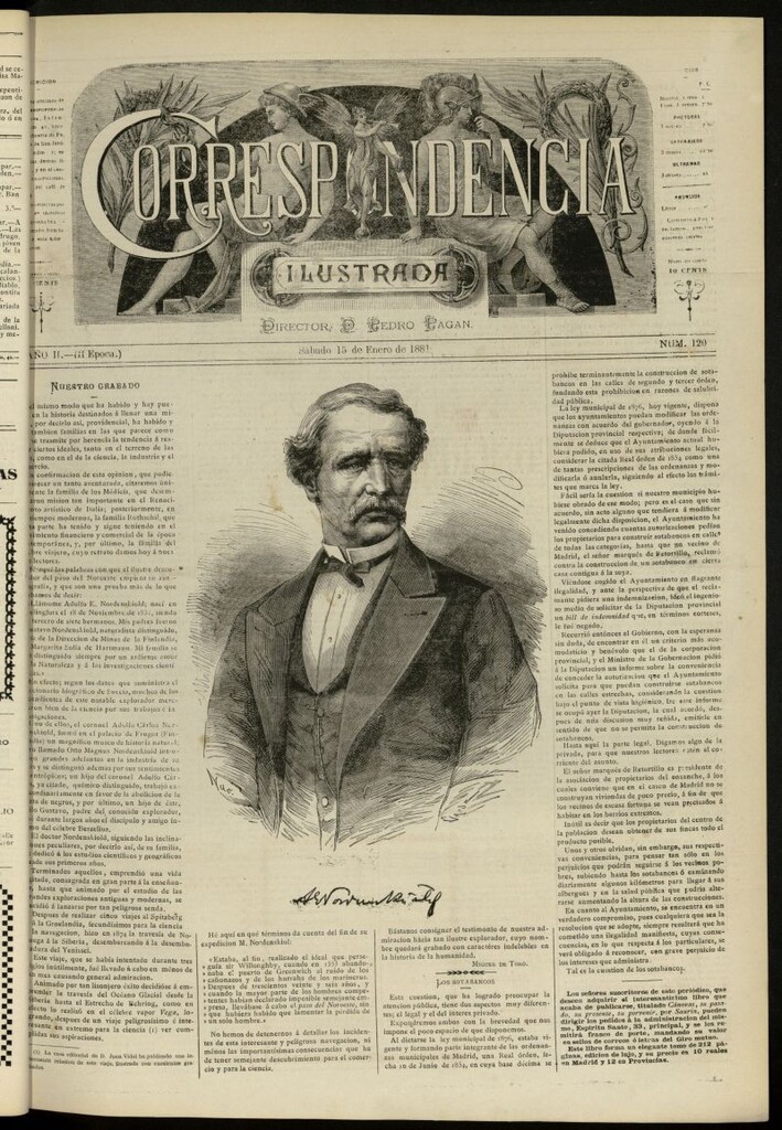 Miniatura de La Correspondencia Ilustrada del 15 de enero de 1881, nº 120