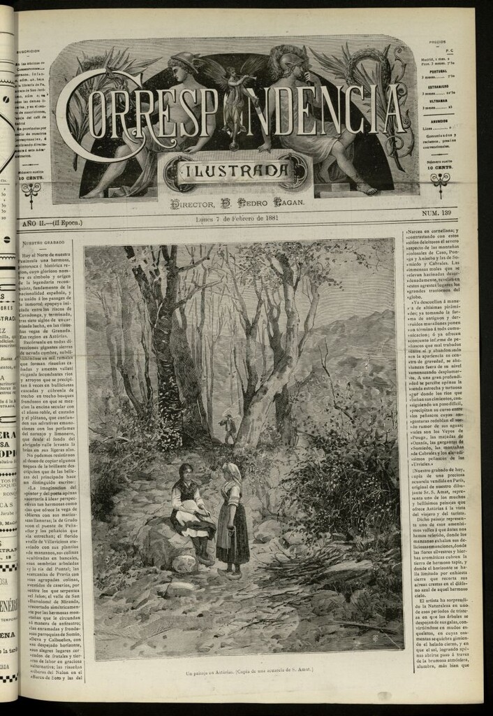 Miniatura de La Correspondencia Ilustrada del 7 de febrero de 1881, nº 139