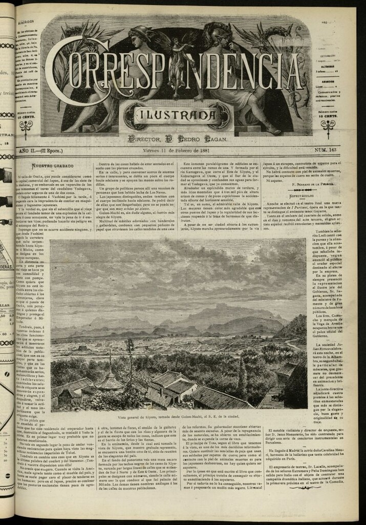Miniatura de La Correspondencia Ilustrada del 11 de febrero de 1881, nº 143