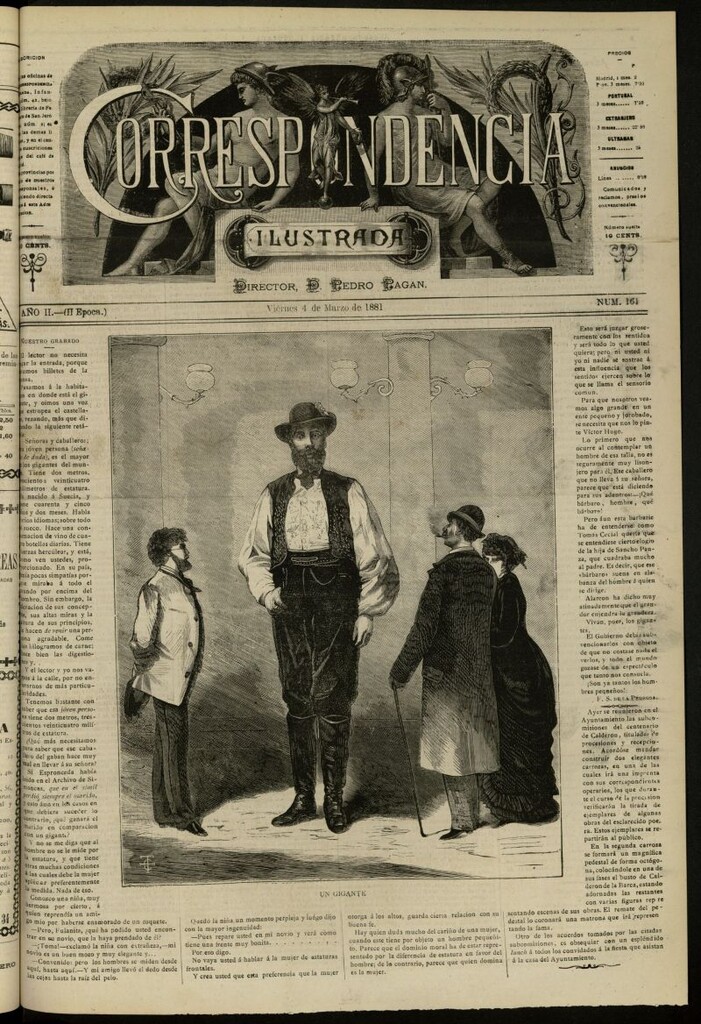 Miniatura de La Correspondencia Ilustrada del 4 de marzo de 1881, nº 161