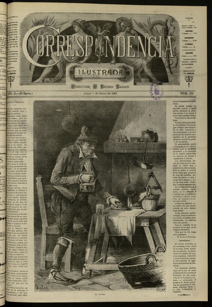 Miniatura de La Correspondencia Ilustrada del 7 de marzo de 1881, nº 163