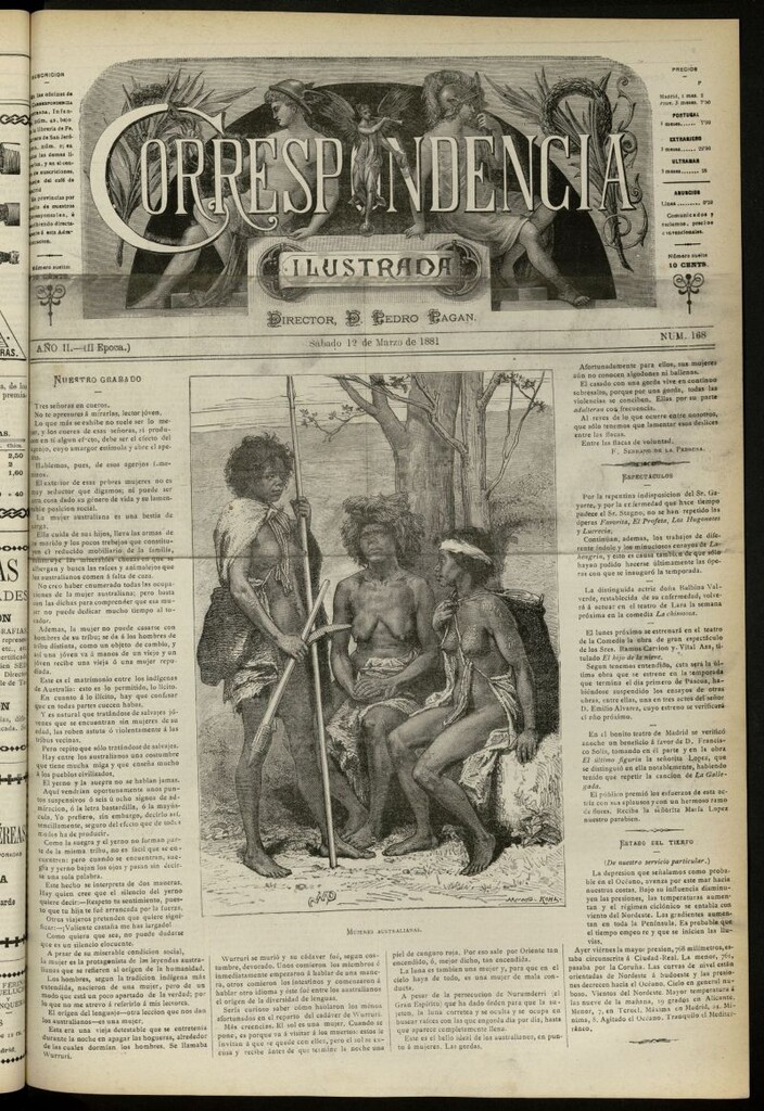 Miniatura de La Correspondencia Ilustrada del 12 de marzo de 1881, nº 168