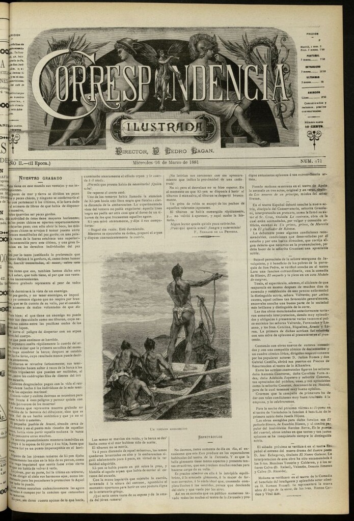 Miniatura de La Correspondencia Ilustrada del 16 de marzo de 1881, nº 171